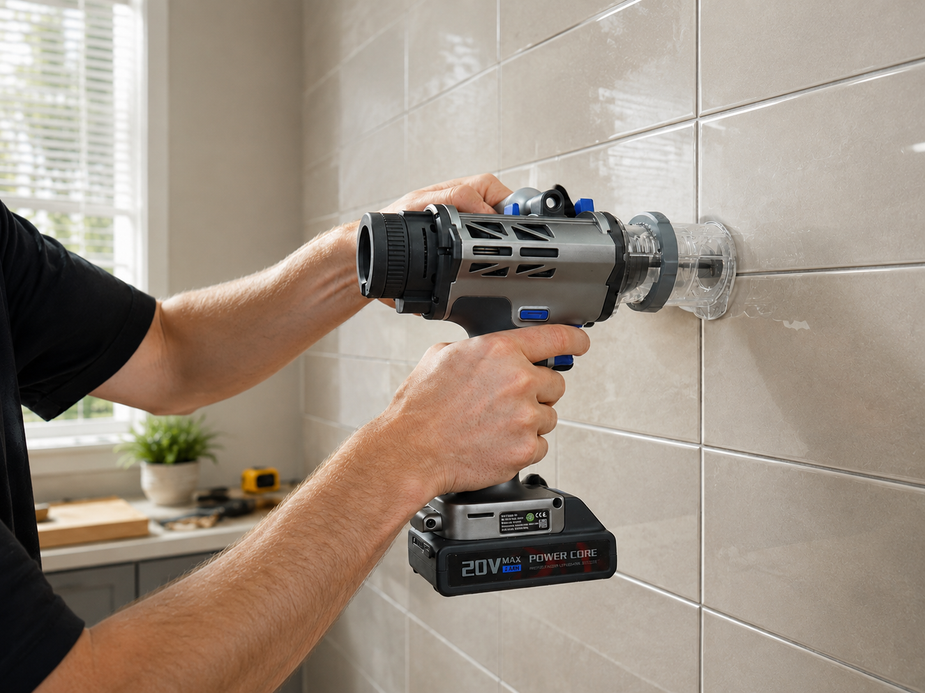 How to Install a Bathroom Cabinet on Tile Without Cracking It