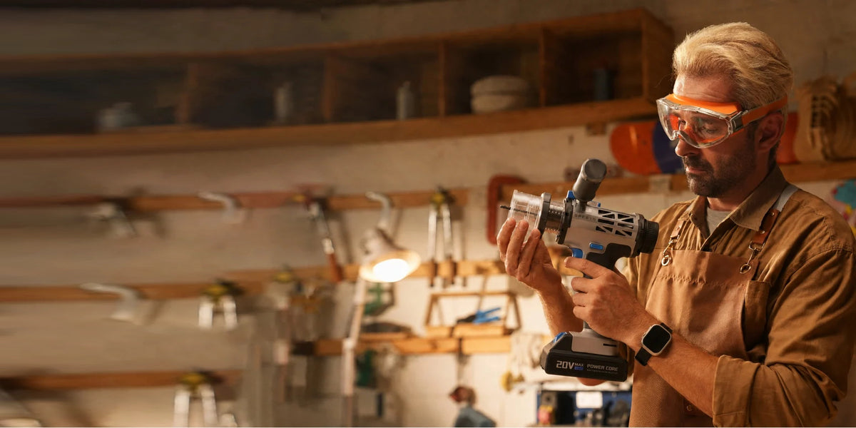 Drill-Press Precision in A Handheld Drill