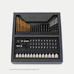 72-Piece Drill, Tap, Drive Kit